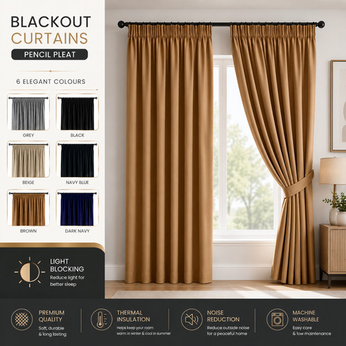 Thermal blackout pencil pleat - thermal,