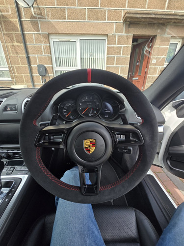 Porsche alcantara steering - porsche,