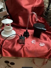 Aquarium Fish Tank / water feature / small pond / cat water bowl/ Pumps lights e