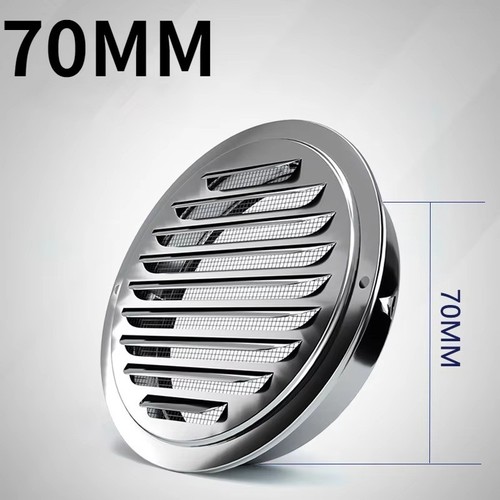 Stainless steel metal air vent - stainless,