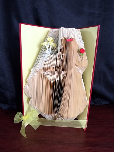 Book folding art - , pattern