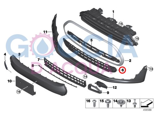 Genuine mini clubman f54 front - genuine,