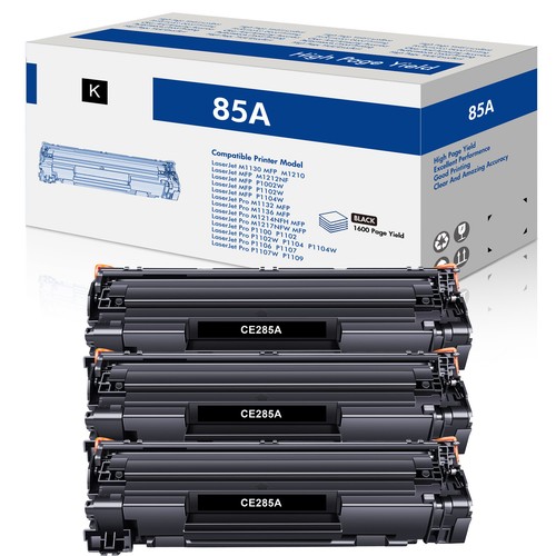 Black toner cartridge - 3x,