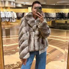 New Women Real Rex Rabbit Fur