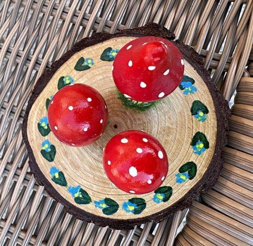 Hand painted wooden - painted,