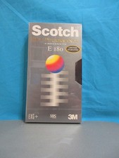 Single Pack Sctch E 180 VHS
