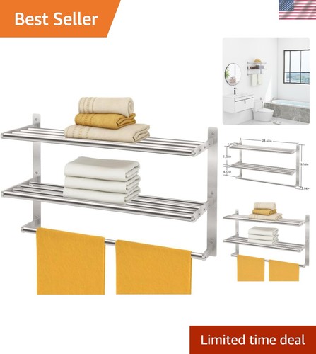 Bathroom towel rack wall - towel,