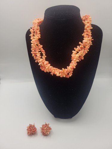 Strand branch coral necklace - branch,
