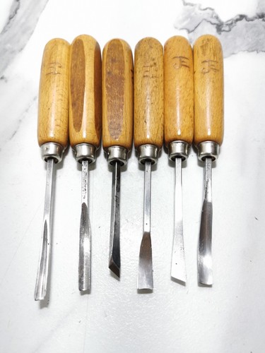 6pcs vintage miniature carving - 6pcs,