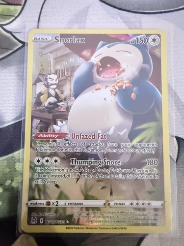 Snorlax tg10 tg30 swsh11 - swsh11:, lost