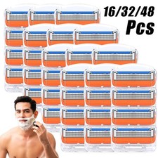 16/32/48X Razor Blades Men for Gillette Fusion Blade Refills with 5 Proglides UK