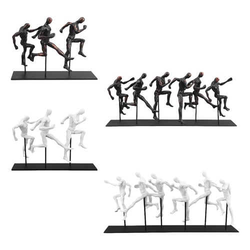 Running figures sculpture - figures,