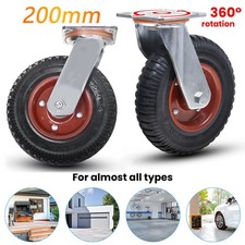 Heavy Duty 200mm 8" Rubber