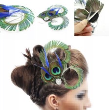 Peacock Feather Fascinator