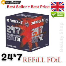 Procare Dispenser Silver Foil Refill Roll 100mm x 450mm  24/7 Foil Range Hair