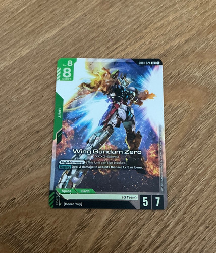 Gundam card game - card, wing