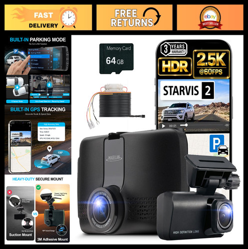 1080p dual dash - 2.5k,
