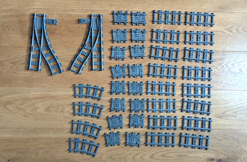 Lego city train track - lego,