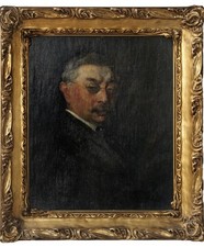 19 Century Oil Painting In