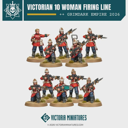 Victorian woman firing line - 10,