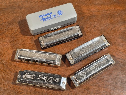Harmonica lot vtg hohner - harmonica,