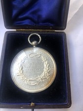 Large Silver Medal Encased Milking Cans Staffordshire Agricultural 1891 Boxed