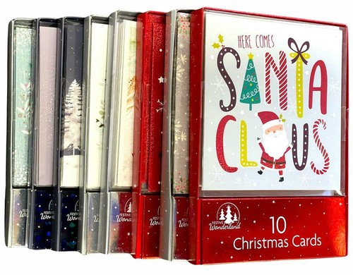 Christmas cards card pack - christmas,