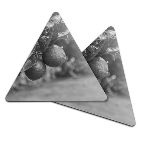 Triangle coaster bw - triangle,