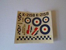 SET OF 1/72 SCALE DECALS FOR
