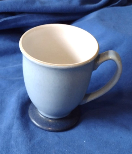 Denby blue jetty footed - jetty, mug
