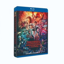 New Box Set Stranger Things Season 1-4 BD Blu-ray 9-Disc English