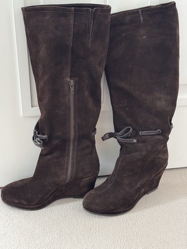 Women brown suede - women's,