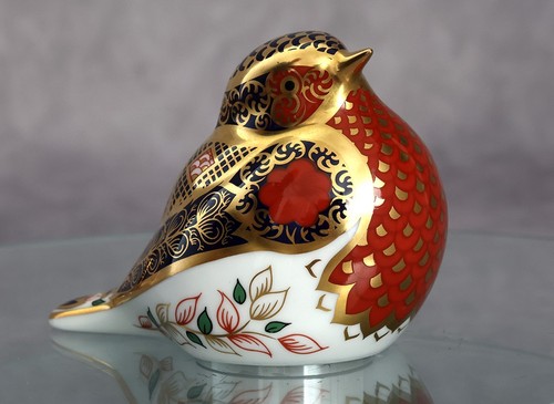 Royal crown derby robin old - 'robin,