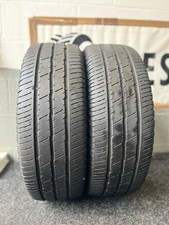 215/65/R16C  CONTINENTAL VANCO 2 X2 MATCHING PAIR 8MM TREAD