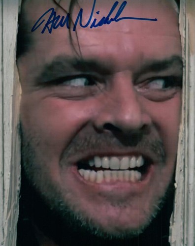 Jack nicholson signed - jack,