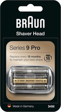 Braun Series 9 Electric Shaver ORIGINAL Replacement Head, Easily Attach Your New