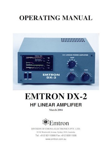 Emtron hf linear - dx-2,