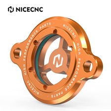 For 2017-2023 KTM RC Duke 125 200 390 CNC Transparent Clear Oil Filter Cover Cap