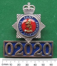 Kent Constabulary breast badge