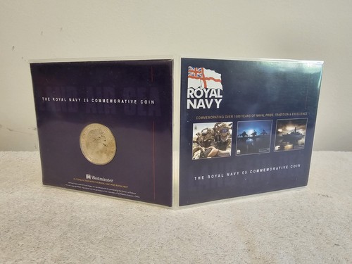 Royal navy commemorative - royal, £5