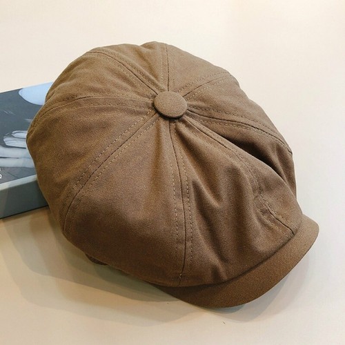 Women men linen cotton newsboy - women,