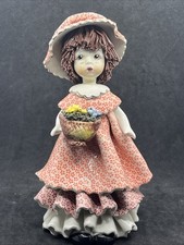 Girl w/Flowers BRAND NEW by