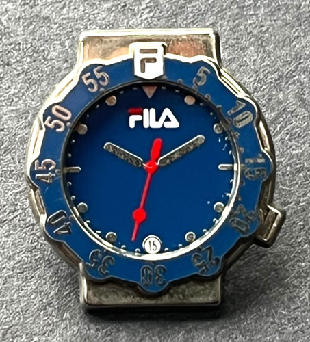 Fila watch pin badge - pin,