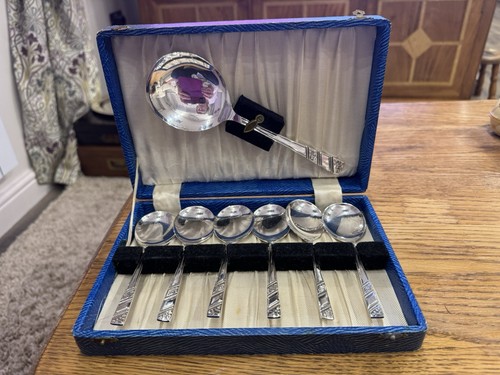 Silver plated set fruit - 6,