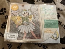 BN Flower Fairies Scentless Mayweed Fairy Cross Stitch Picture Kit