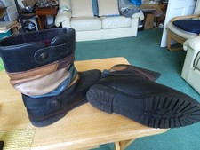 Vintage Style slouchy leather