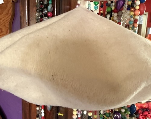 Vintage cream basque - vintage, beret