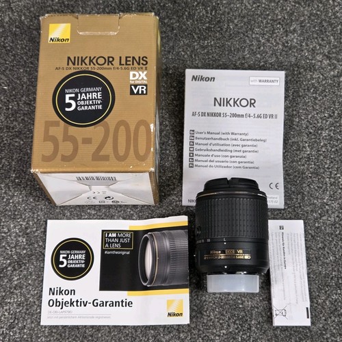Nikon nikkor 55 200mm - nikon, af-s