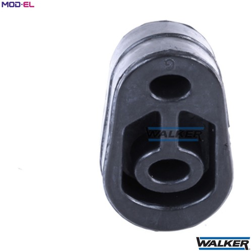Rubber strip exhaust system - rubber,