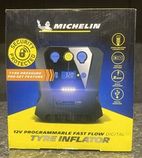 MICHELIN TYRE INFLATOR 12v Programmable Fast Flow Digital Pump 27266 /Brand New.